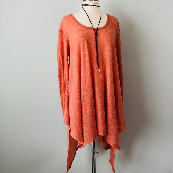 Free People Tops - Free People | Oversized Flowy Long Sleeve Tunic